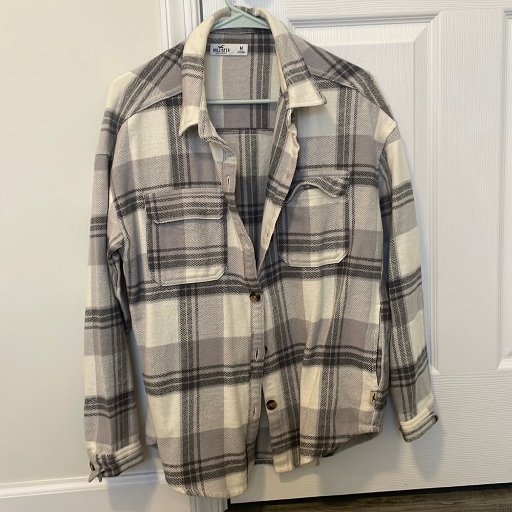 Hollister womens shacket